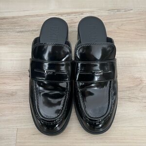 DKNY Black Loafers